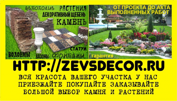 Логотип компании ZEVSDECOR